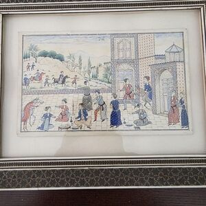 Early 19th Century Persian On Ivory